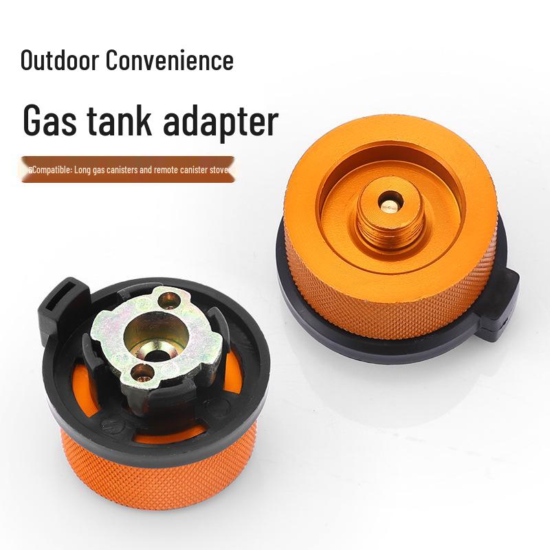 Outdoor Butane Gas Stove Converter with Self-Locking Split Type