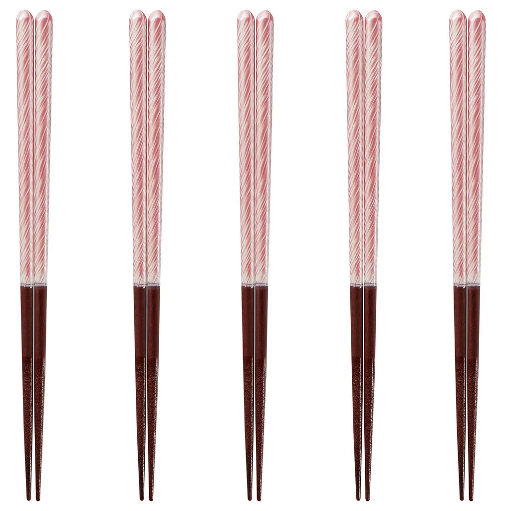 Happy Set of Dishwasher Made in PID7892 J-kitchens Chopsticks, 5, Material Wood, Safe, Japan,