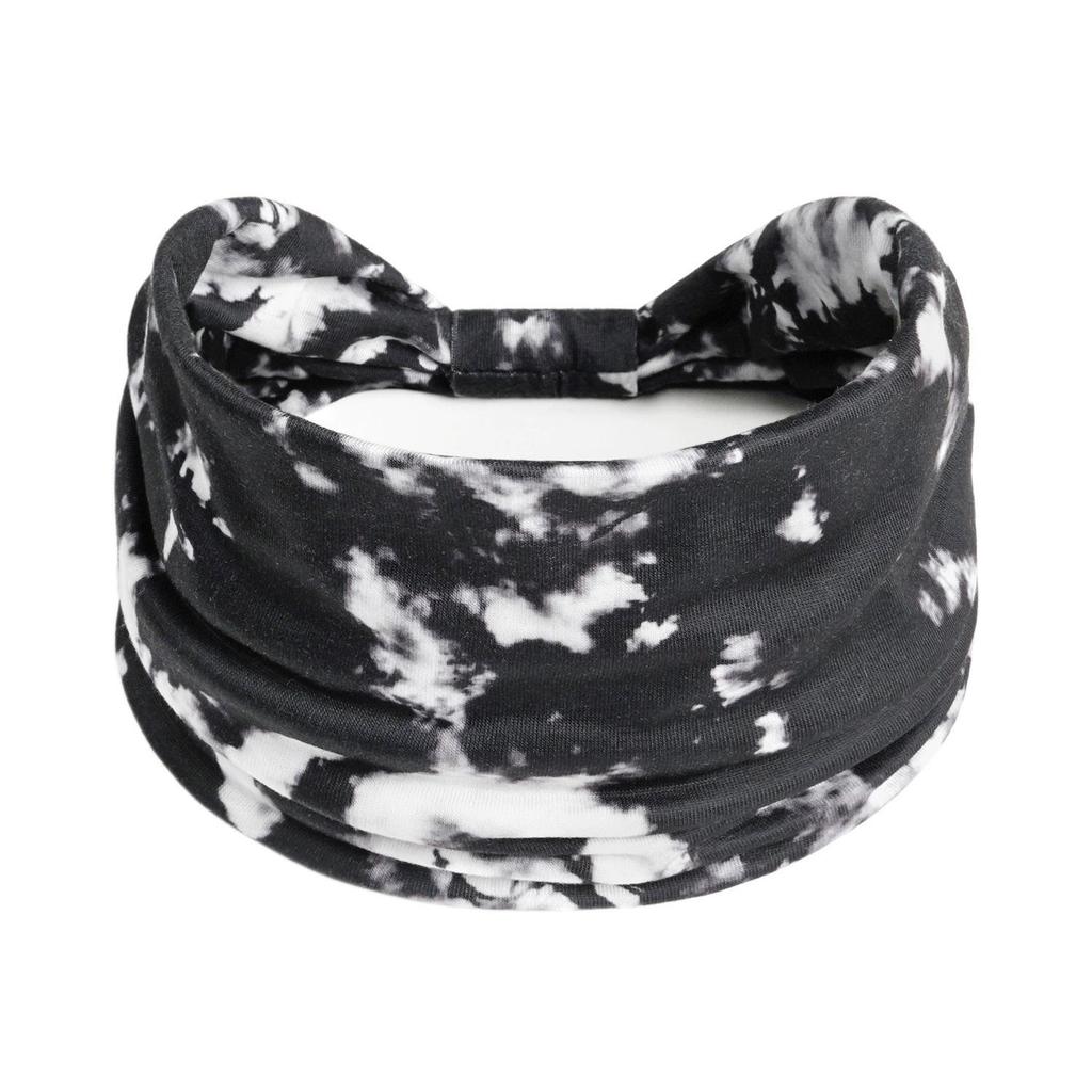 Women's Wide Retro-Style Elastic Sports Headband - Yoga & Hair Accessory