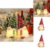 Rudolph Christmas Light Up Sled Plush Toy With Long Beard For Holiday Decor