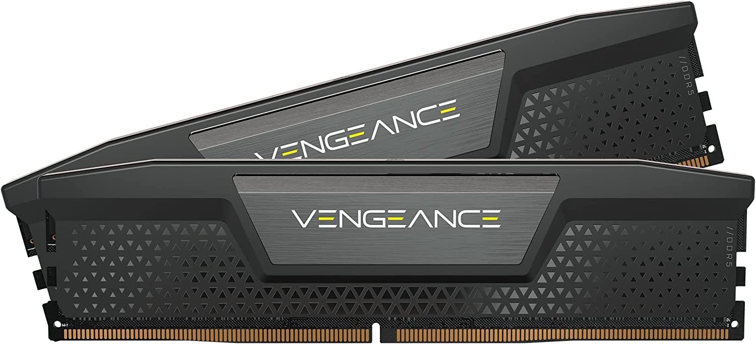 

Пам ять CORSAIR Desktop PC VENGEANCE DDR5 Series Intel XMP Memory Kit 64GB Black x CMK64GX5M2B6000C30 DDR5-6000MHz (PC5-48000) [32 ГБ 2]