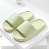 Summer Anti-Slip Thick Bottom Slippers for Couples: Trendy, Comfortable, and Cool for Home or Bathroom Use