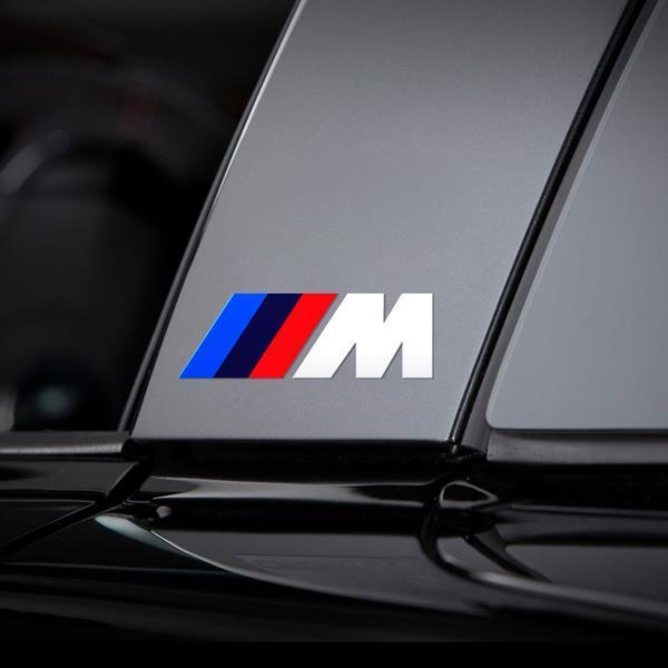 Random Sticker For BMW M X1 X3 X5 X6 X7 M3 E84 E83 F25 E91 E60 E30 E90 Lables Car Emblem Interior Exterior Decoration Decals ydbn48