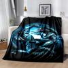 Alien Flannel Blanket Soft Warm All-Season Throw, Design for Camping, Car Travel, Hiking Sofa, Bed, Office Perfect Gift for Parties