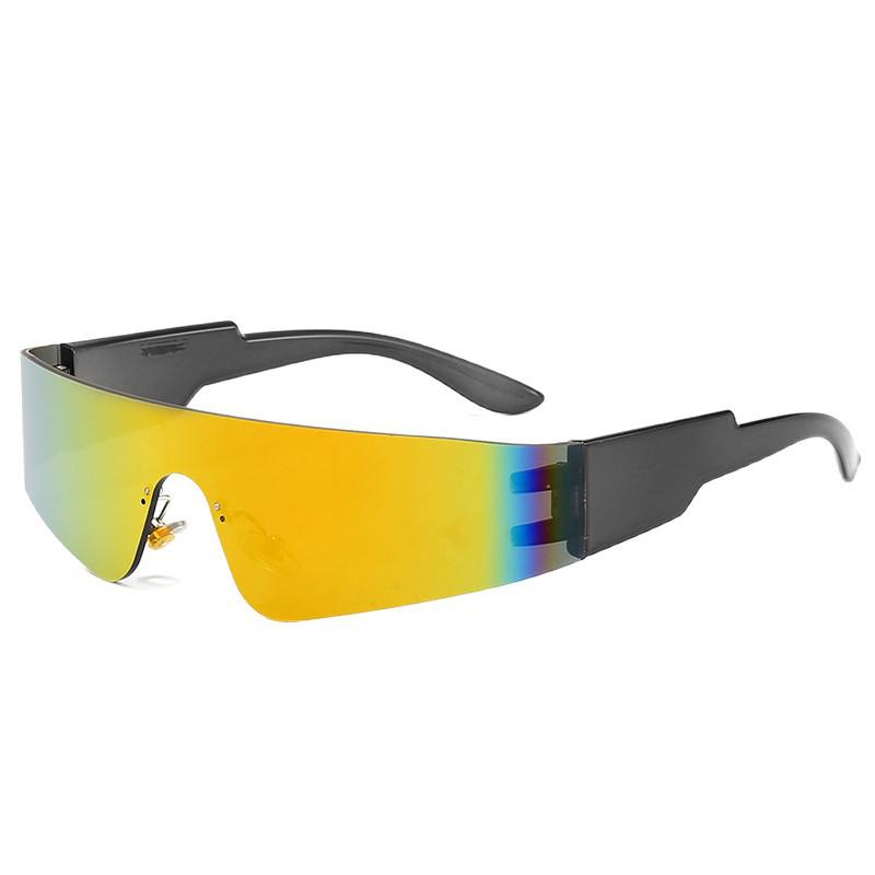 Men's Pilot Cycling Sunglasses - Outdoor, Integrated Sun Protection, Cool Design for Hiking and Windshield
