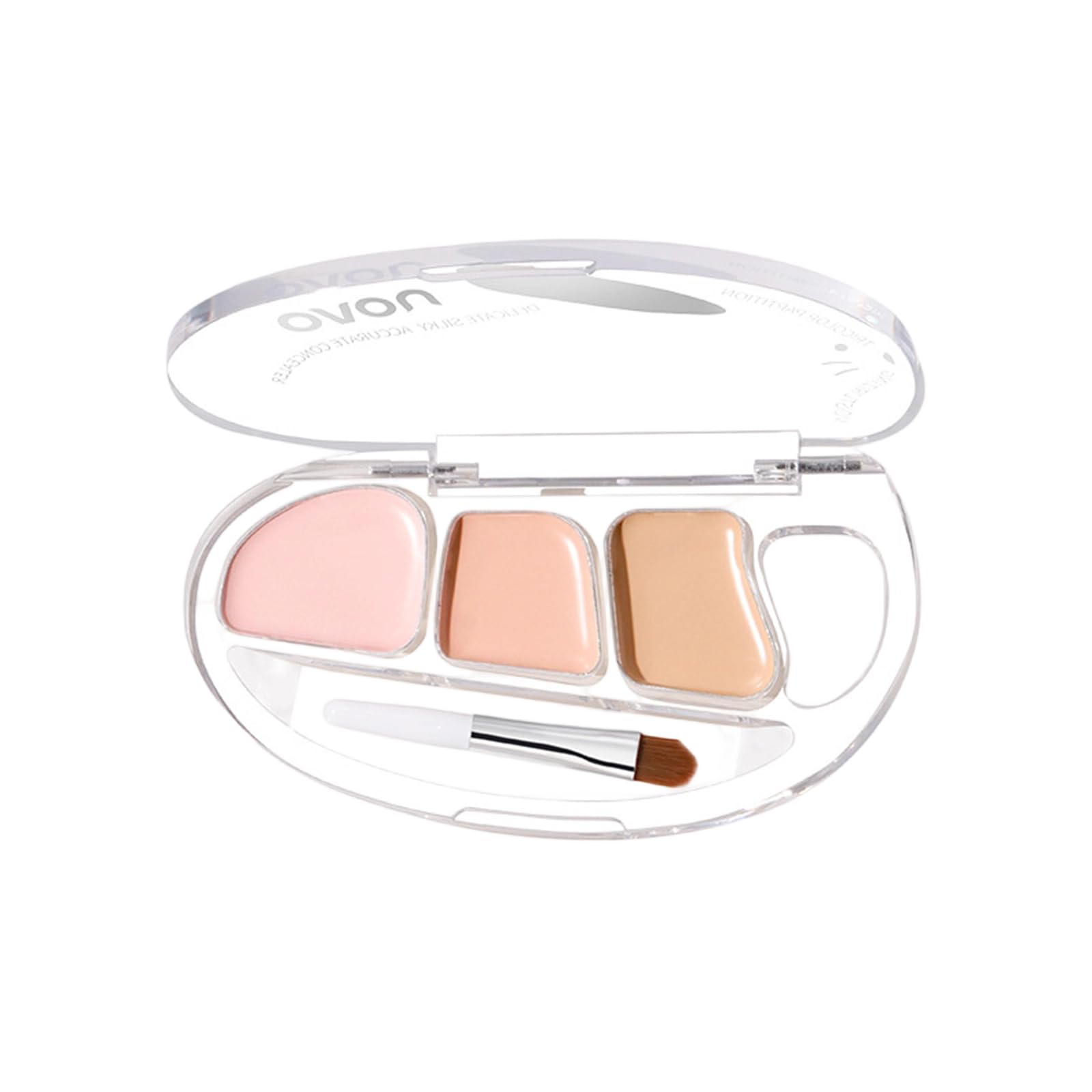 SWEET NIGHT Concealer Palette Set Brightness Even Tone and Excellent Coverage Suitable for All Ages Portable Palette Multifunctional Concealer Ideal