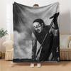 Dark Performance Artistry Blanket Soft Throw Blanket For Home Bedroom Bed Sofa Travel Office Solid Christmas Blanket