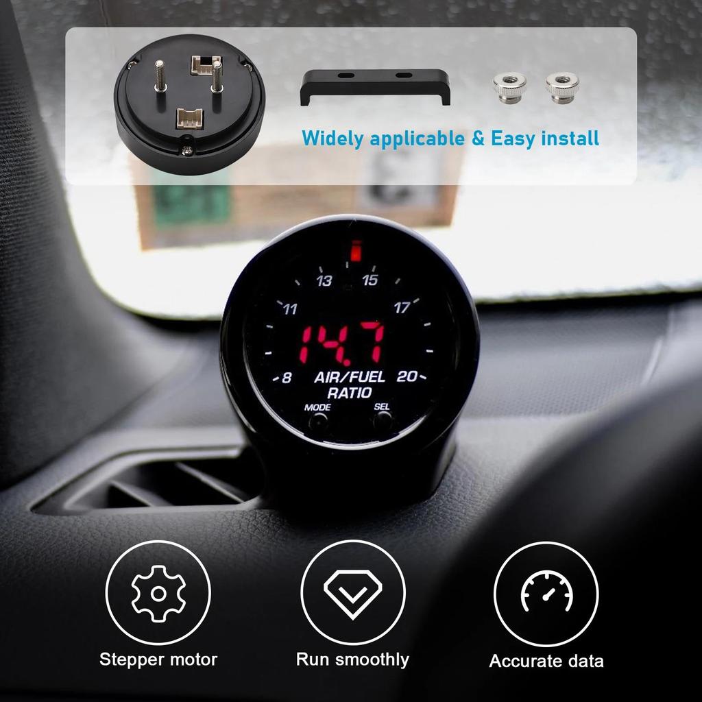 O2 Controller Air Fuel Ratio Gauge Kit EM 30-0300 X-Series Wideband UEGO AFR LSU 4.9 0258017025 Sensor Kit for Car Oxygen Sensor