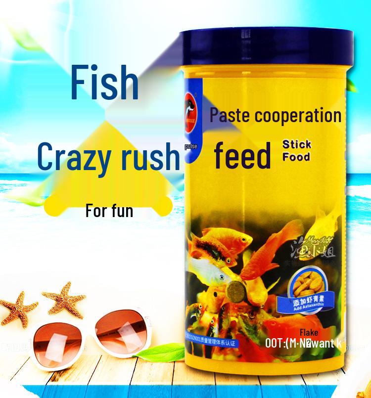 Vločkové krmivo Dolphin Brand pro malé okrasné a tropické ryby