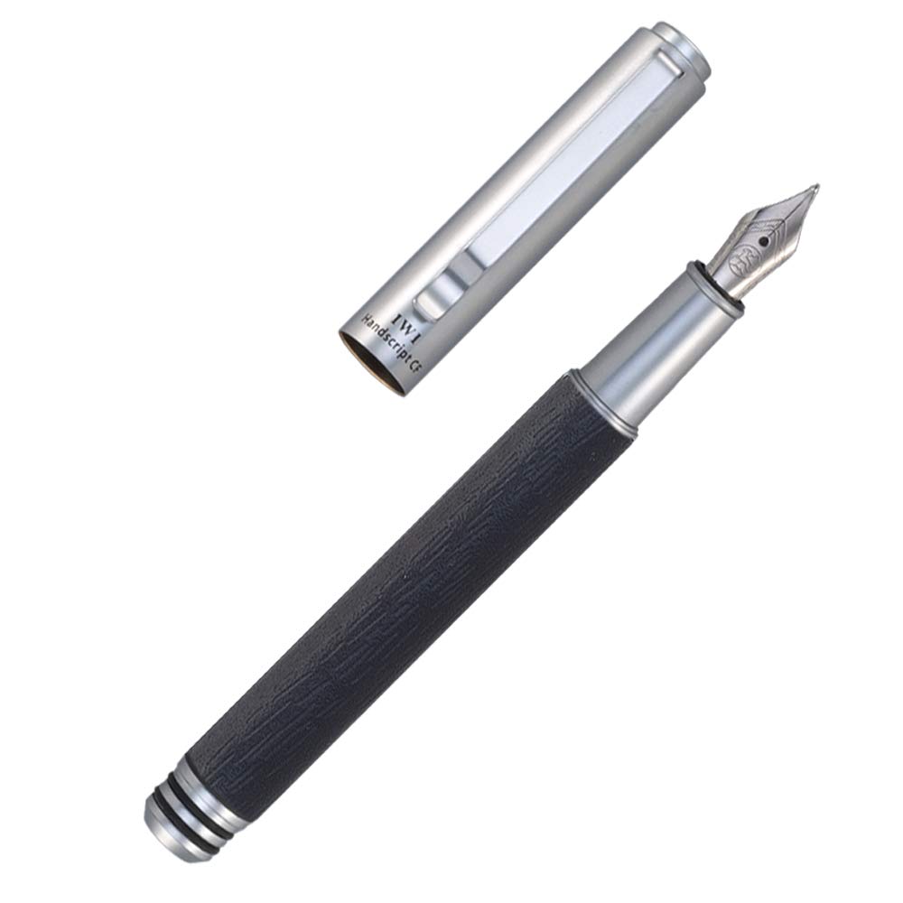 

Перьевая ручка IWI Extra Fine Hand Script Wood Black D00D IWI-9S640