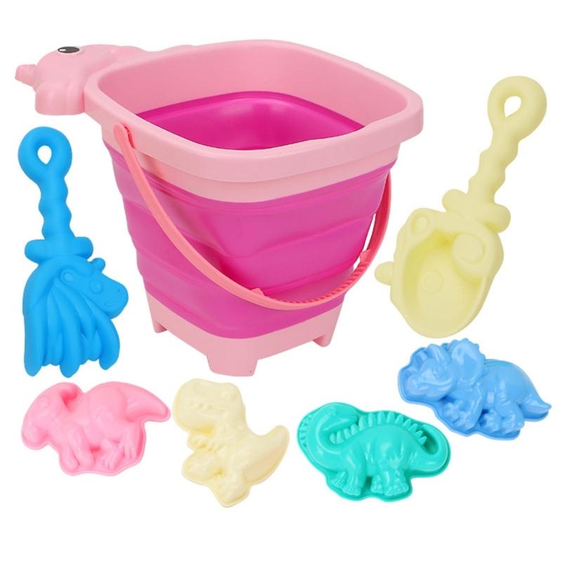 

Sandcastle Bucket and Shovel Set For Kids Beach And Garden Activity With Easy To Grip Handle Fun Beach and Sand Playset
