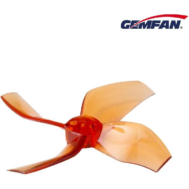 GEMFAN D51 2020 4-Blade PC Propeller 1.5mm for RC FPV Racing Freestyle Tinywhoop 16pcs 8CW 8CCW