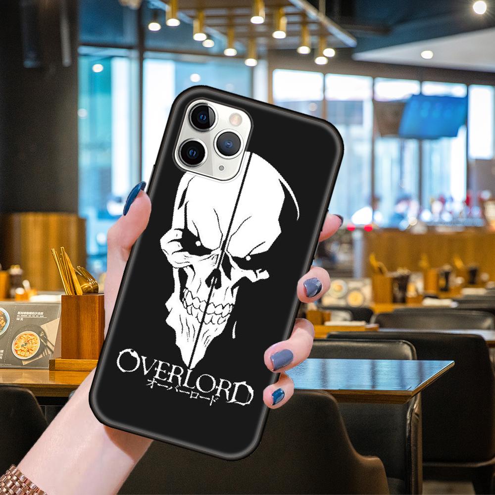 

Чехол для телефона Apple IPhone 13 12 11 Mini Pro MAX SE X XS XR 8 7 6 S Plus черный чехол водонепроницаемый 3D Prime Overlord Albedo аниме iPhone 7 ( 8 ) Plus