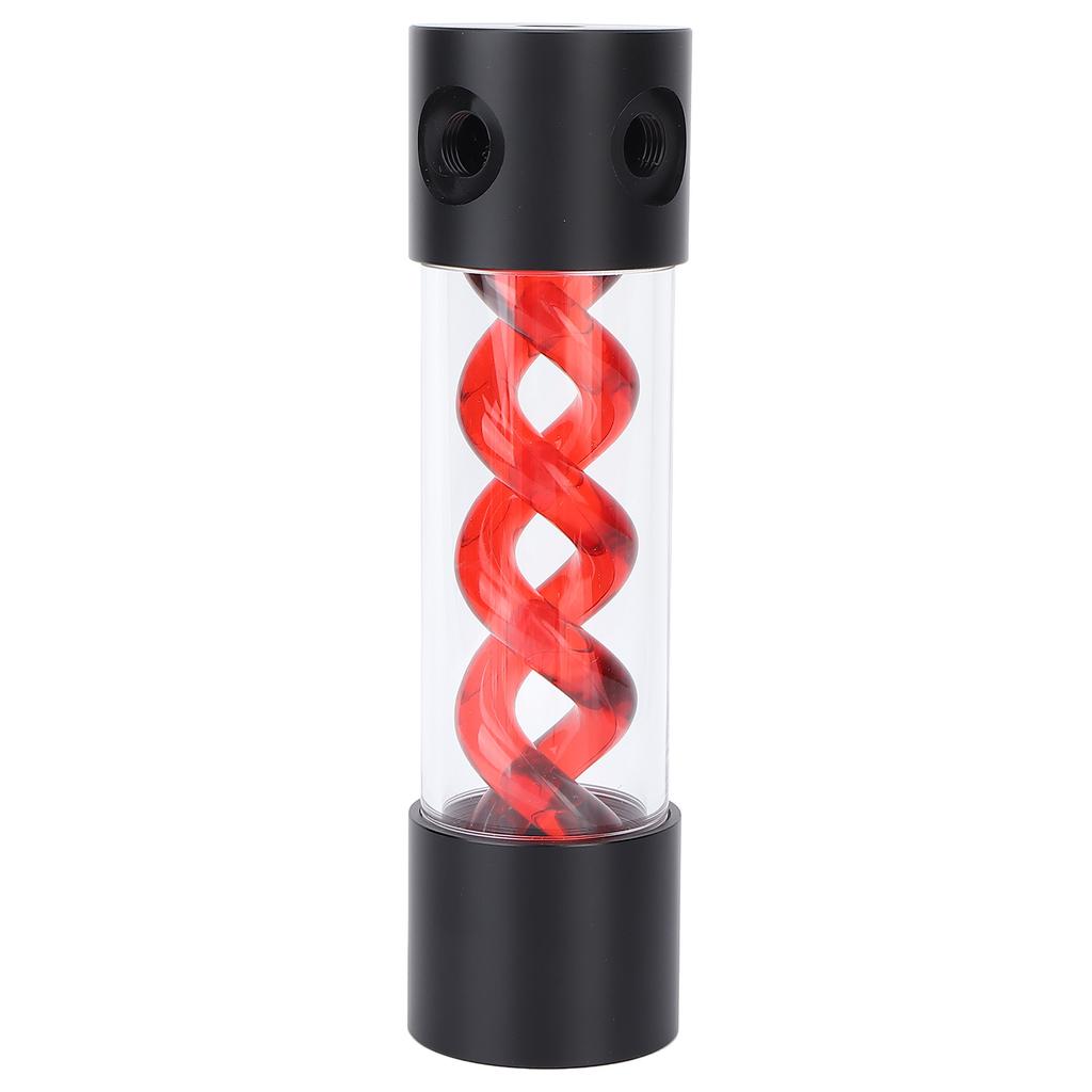 Reservoir Water Cooling 200mm Acrylic 4 Hole G14 Thread Cylindrical Water Cooling Tank for Computer