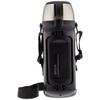 TIGER Magic Bottle Water Bottle 1500ml with Cup, Stainless Steel, Vacuum Insulated, Clear Stainless, MHK-A152XC (1490 Ml)
