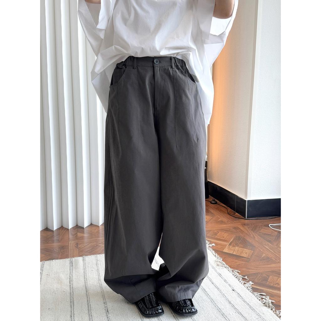 Johnature Japanese Simple High Waist Casual Women Pants Spring Summer Loose Casual Pants