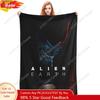 Hot Movie Aliens Earth Plush Blanket Students Flannel Throw Blanket For Home Decor Super Warm Design Quality Bedspread