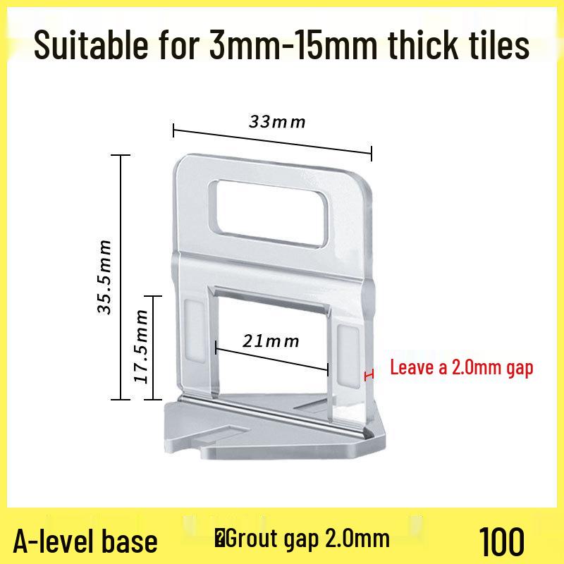 Tile Leveling Tool: Spacing & Positioning Base Insert