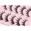 Thick Long Handmade Craft Wispy Fluffy Thai Wet Eyelashes False Eyelashes 3D Faux Mink Eyelashes
