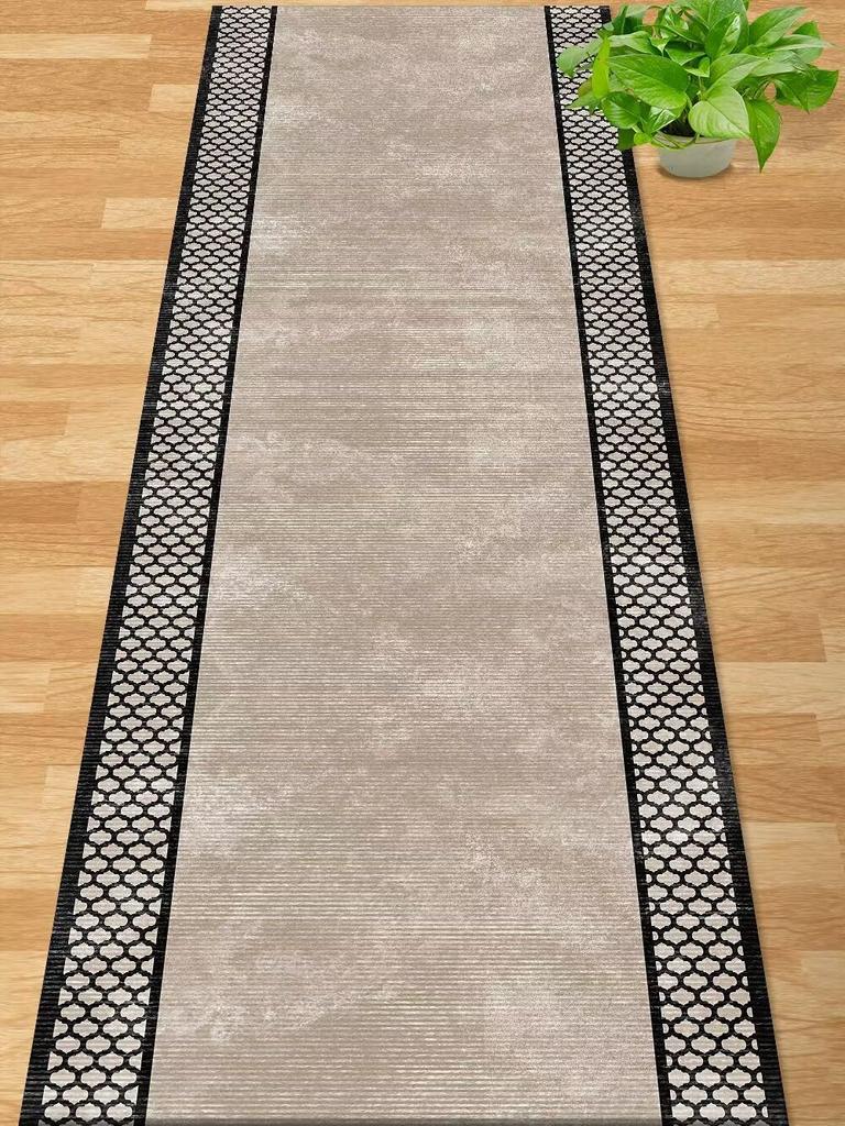 European Style Aisle Walkway Carpet Hallway Decor Area Rug Corridor Long Runner Doorway Floor Mats Non-slip