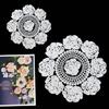 Decorative Floral Laces Coasters And Placemat Set Elegant Table Decoration Mats For Elegant Dining Experience