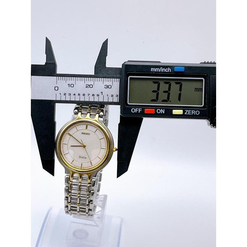 Used SEIKO Watch Working Item 5E31-6A00 Quartz Dolce