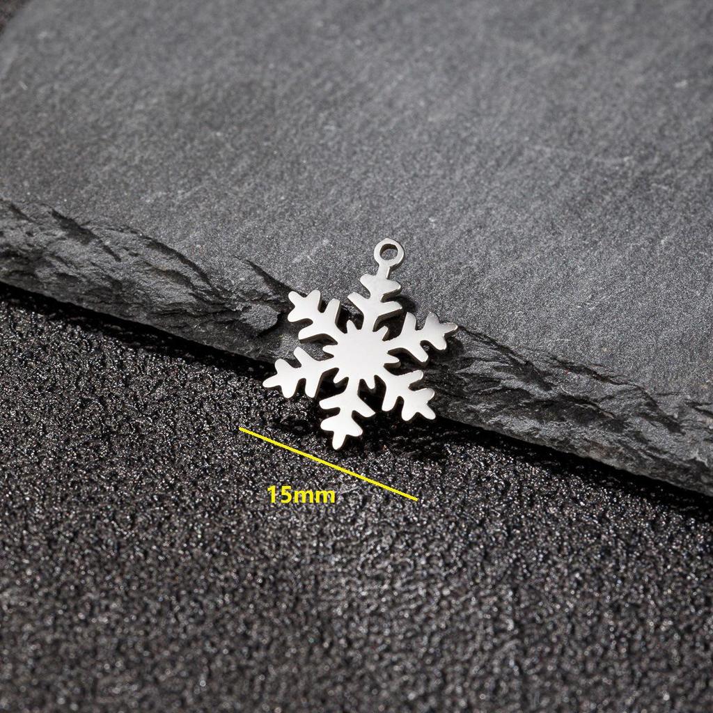 DIY Christmas Tree Snowflake Pendants for Girls - European and American Gift Series