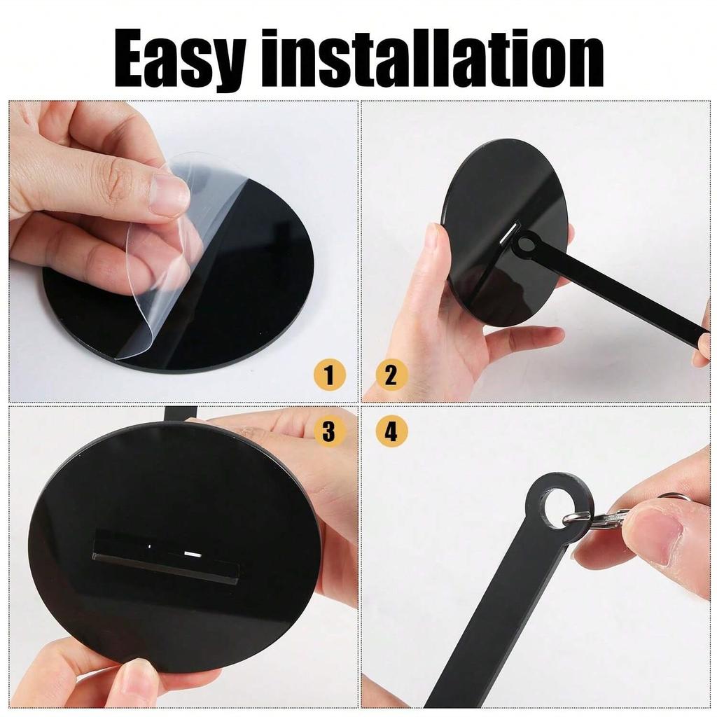 Con Cinturino da Polso in Pelle Porta Filo da Polso Acrilico Previene l'Intreccio del Filo Filo Minder Supporto Resistente Portatile per Gomitoli