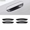 Rearview Mirror Cap / Door Handle Bowl Frame Decoration Cover Trim ABS Carbon Fiber Accessories For BMW 5 Series G60 2024 2025