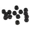 40Pcs RC Wheel Lock Nut Iron M2.5 Hex Accessory Set Kit for Traxxas 1 18 Climbing Car