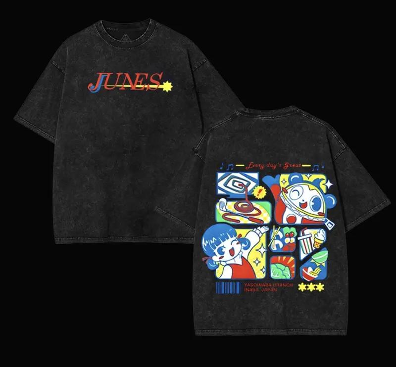 Junes Persona 4 Golldeen Unisex T-Shirt Unisex Double Printed Cotton T-Shirt S разноцветный