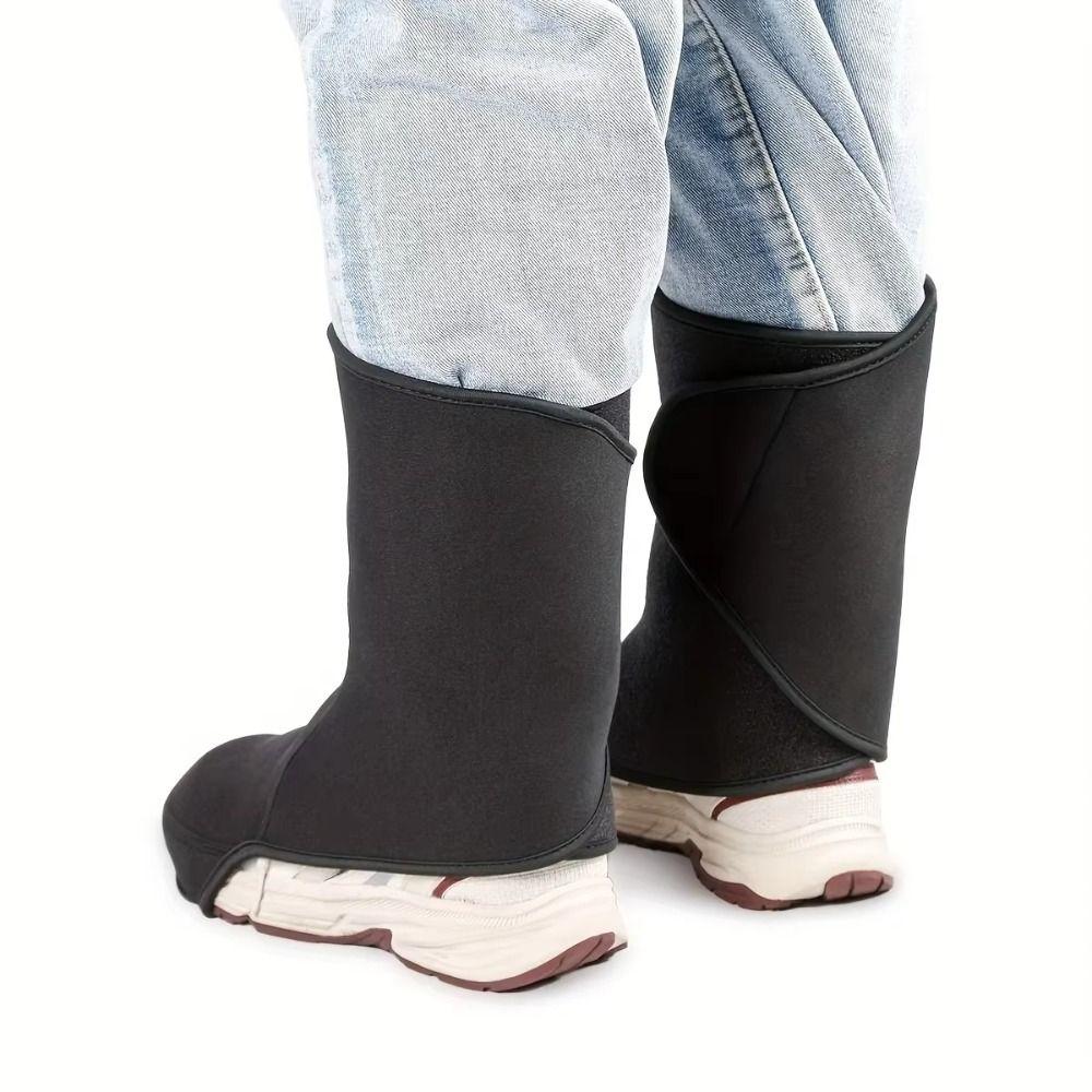 Neoprene Cycling Shoe Covers Waterproof Motorcycle Riding Leg Covers  Mountain Bike