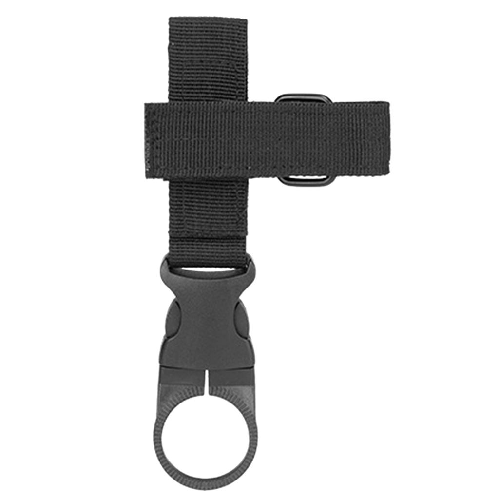 Hanging Bottle Buckle Clip Water Bottle Holder Keychain Belt Webbing Strap for Backpack Belt Outdoor Camping Traveling