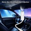 USB Galaxy Projektor Nachtlicht 360° Drehbar LED Sternenhimmel Umgebungslicht für Party Heimdekoration