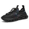 YRZL Men's Running Shoes Breathable Mesh Soft Sole Anti Slip Casual Sneakers Lightweight Comfortable Sports Shoes