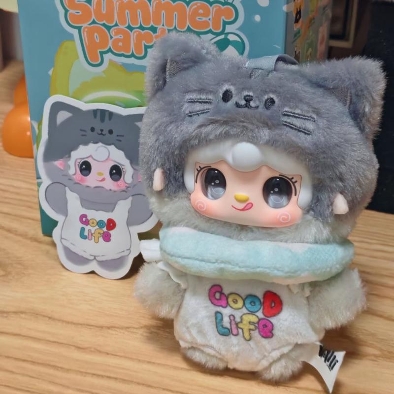 Yooki Summer Party Series  Cute Meow Swimsuit Bag Pendant Doll Decoration High Quality Collectible Toy Holiday Gift