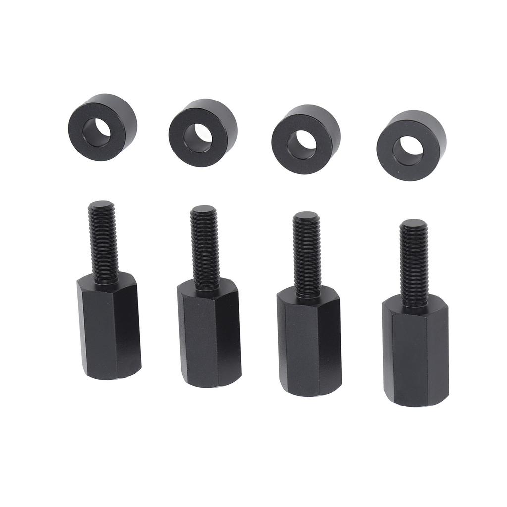 4 Stück Sitz-Hub-Montagesätze 2 Zoll Schwarz Zuverlässig Robust UTV Sitz-Erhöhung Ersatz für Can‑Am Maverick X3 Alle Baujahre