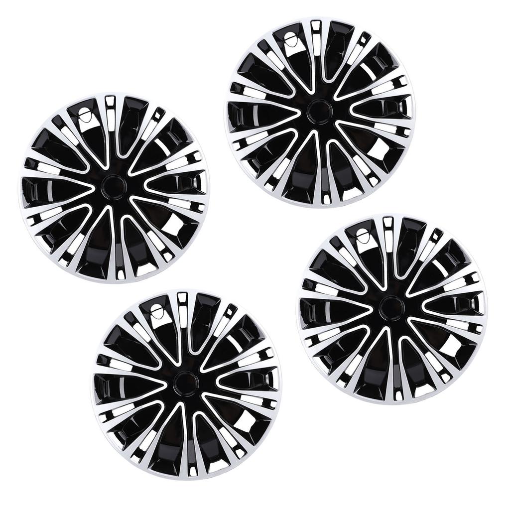 4 STÜCK Radkappe 14 Zoll Stilvolles Clip-On-Design R14 Radnabenabdeckung Ersatz für AX