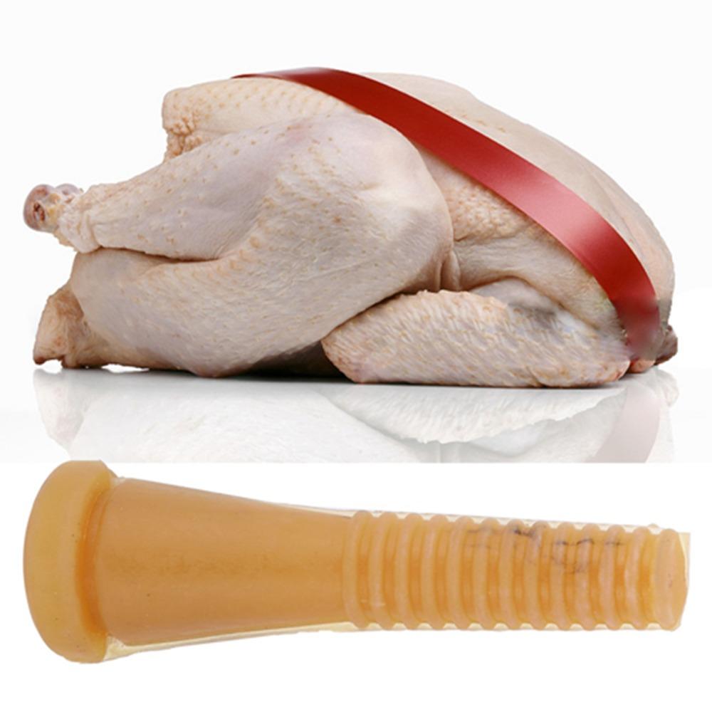 50Pcs Large Elasticity Chicken Plucker Fingers Soft Texture Feather Picking Fingers  Geese
