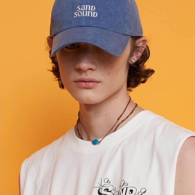 

SAND SOUND Small Log Ballcap Navy (MS538BG01R) Navy