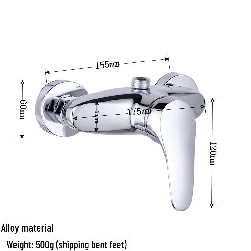 TLXT Concealed Wall-Mounted Shower Faucet