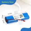 High Capacity Original Li-Ion Battery Pack for ILIFE V3s Pro,V5s Pro,V8s,V8 Plus,V80,S5 Pro X750 Series - 3500mAh 14.4V PX-B010