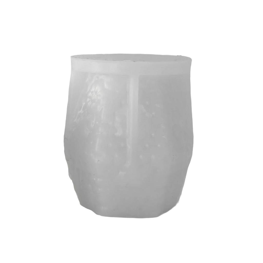 Embossed Honeycomb Candle Molds Cylinder Candle Silicone Molds for Epoxy Resin Making Candle Soap Gypsum Silicone Molds