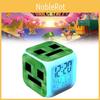 Colourful Minecraft Changing Alarm Clock With Lcd Screen Calendar For Use Home