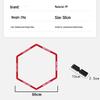Hexagonal Agility Ring: Multi-functional Training Aid for Kids' Fitness and Sports