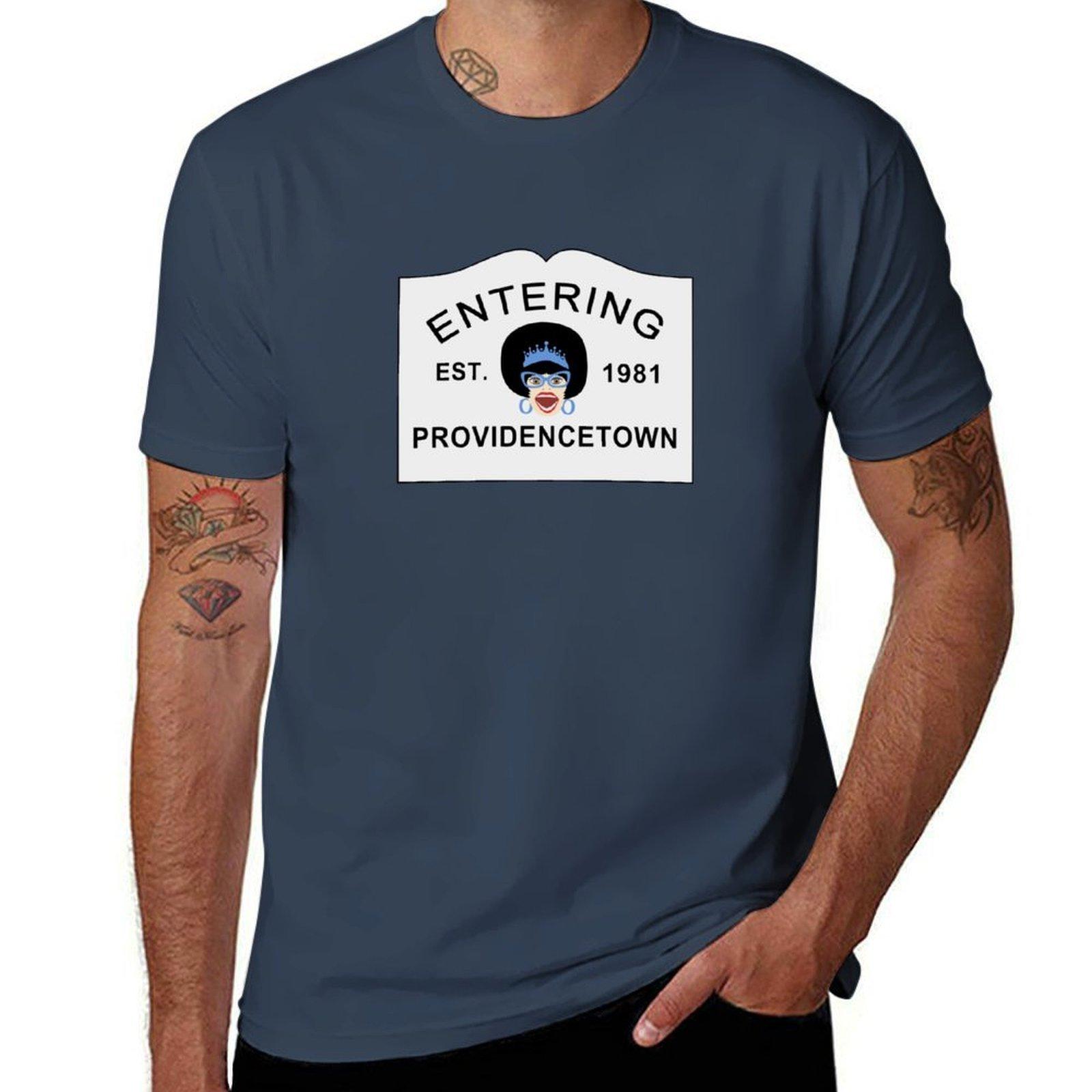 Miss R Entering Providencetown Tshirt Durable Work Wear Tshirt S