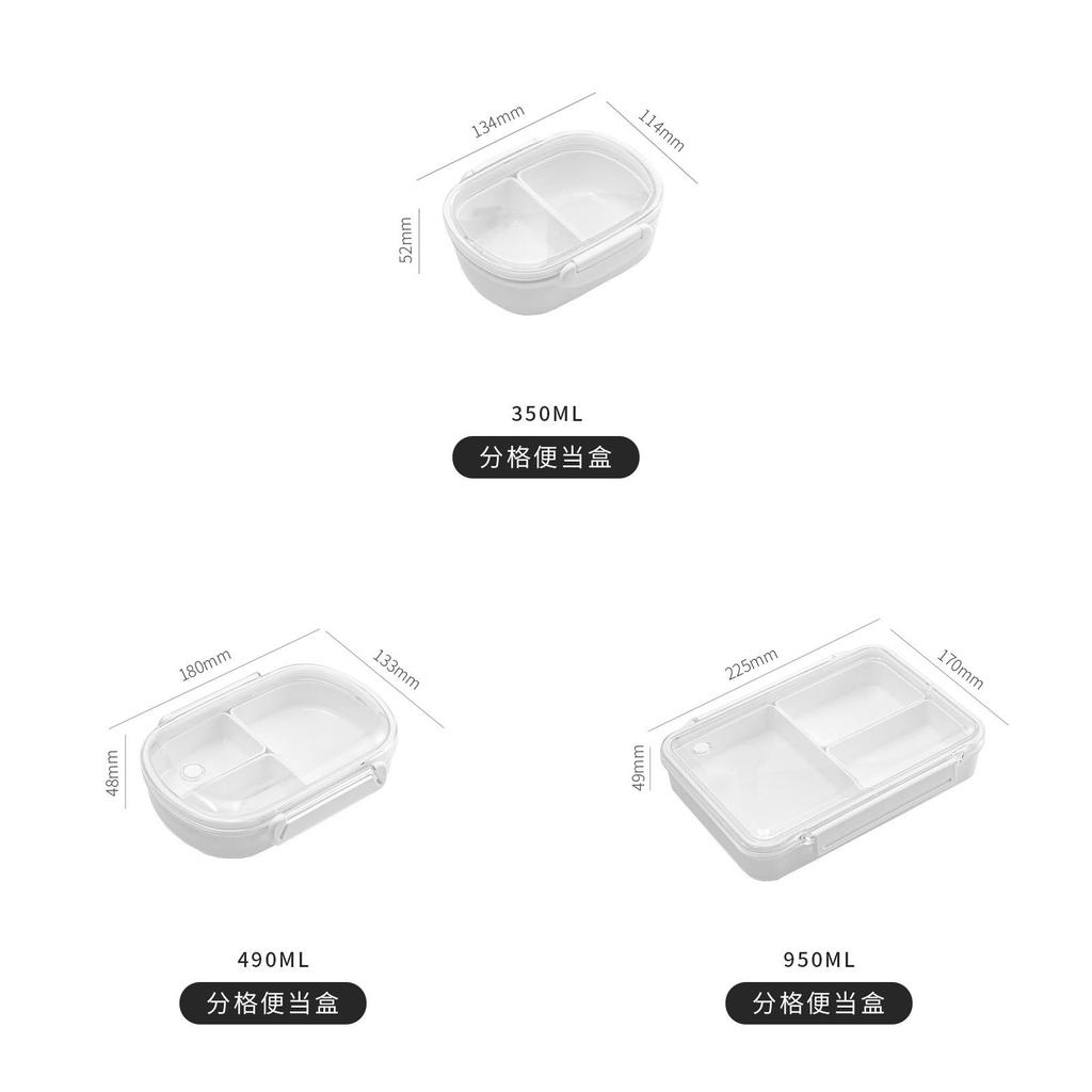 Microwave Safe Plastic Bento Box With Freshness Seal For Adults Home Office Use