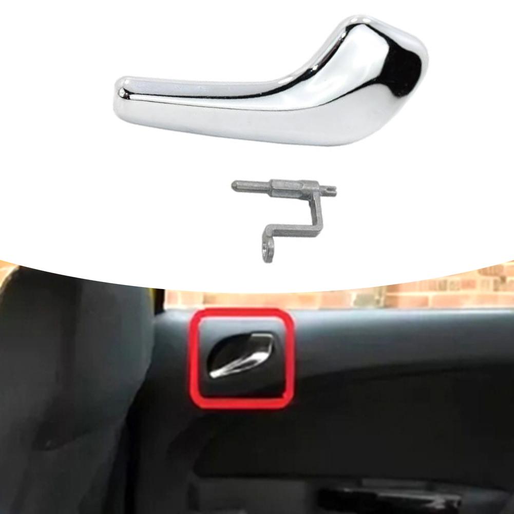 Interior Door Handle Replacement for VAUXHALL For OPEL For CORSA D (2006 2014) Chrome Fits Right Side OEM 13297814