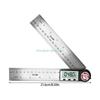 E74E 200mm Digital Angles Rulers 0 360Degree Measurement Double Scale For Workshop Use