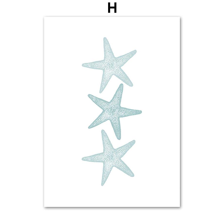 Sailboat Surfboard Monstera Palm Tree Lighthouse Posters And Prints Canvas Painting Wall Art Pictures Living Room Home Decor